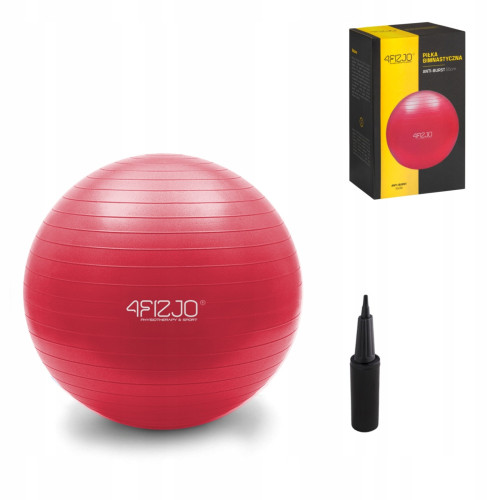 Фитбол  4FIZJO 55cm Anti-Burst 4FJ0031 Red - фото №7
